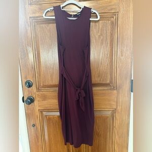 Express Deep Burgundy Dress